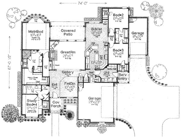 Main Floor Plan: 8-389