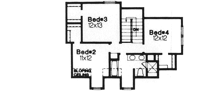 Upper/Second Floor Plan: 8-392