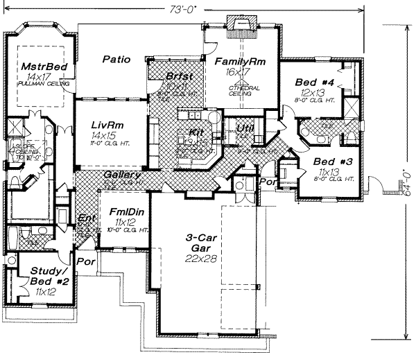 Main Floor Plan: 8-394