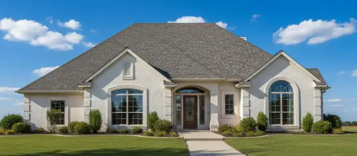 Mediterranean house plans 8-397 - front exterior, 2,628 sq ft, 4 bed, 3 bath house plans | Monster House Plans