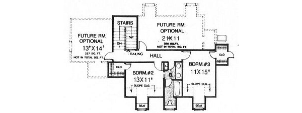 Upper/Second Floor Plan: 8-407