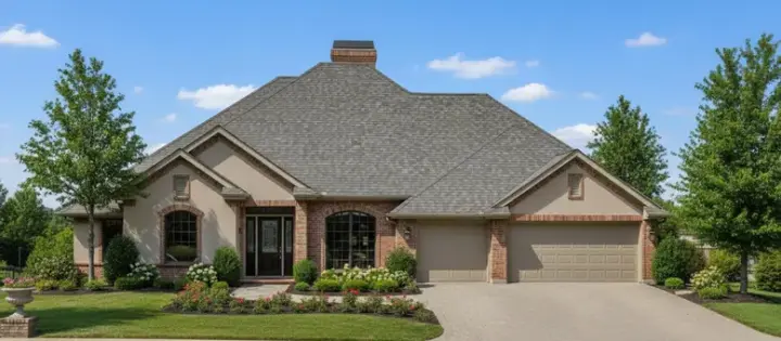 Traditional house plans 8-409 - front exterior, 2,675 sq ft, 4 bed, 3 bath house plans | Monster House Plans