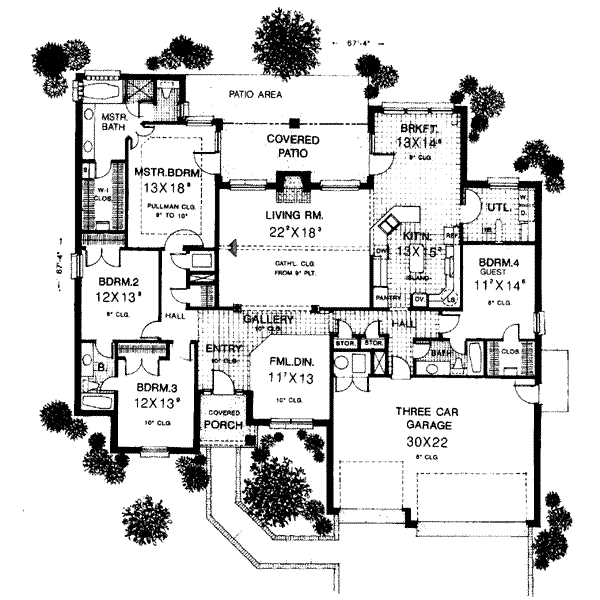 Main Floor Plan: 8-409