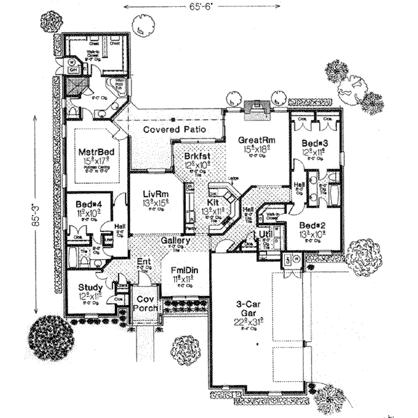 Main Floor Plan: 8-410