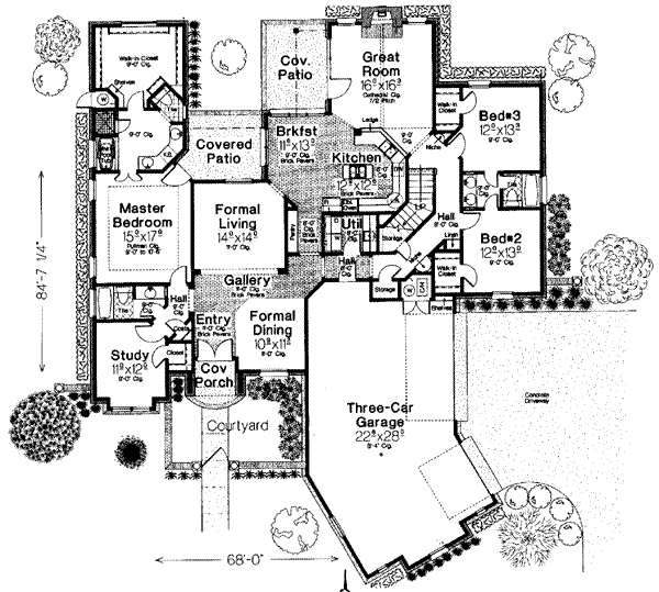 Main Floor Plan: 8-411