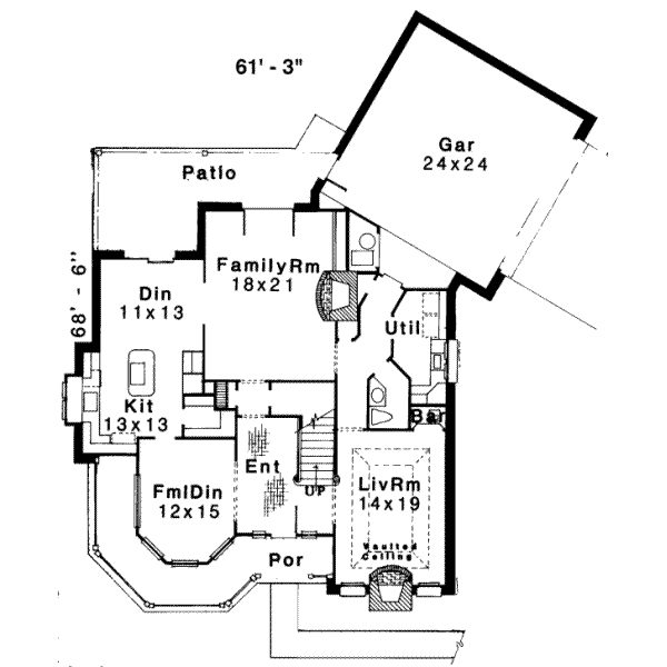 Main Floor Plan: 8-416