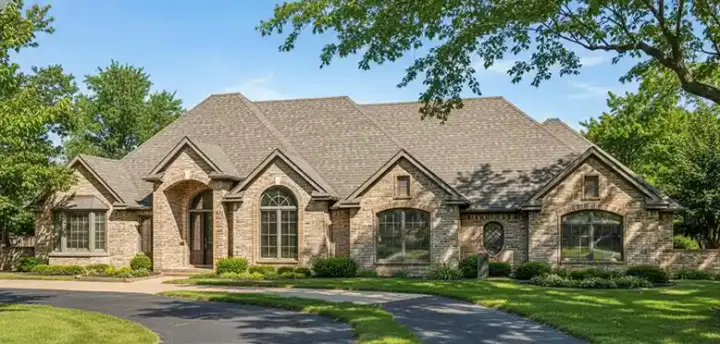 Traditional house plans 8-418 - front exterior, 2,696 sq ft, 4 bed, 3 bath house plans | Monster House Plans