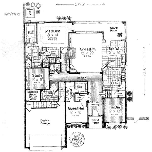 Main Floor Plan: 8-424