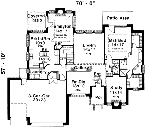 Main Floor Plan: 8-425