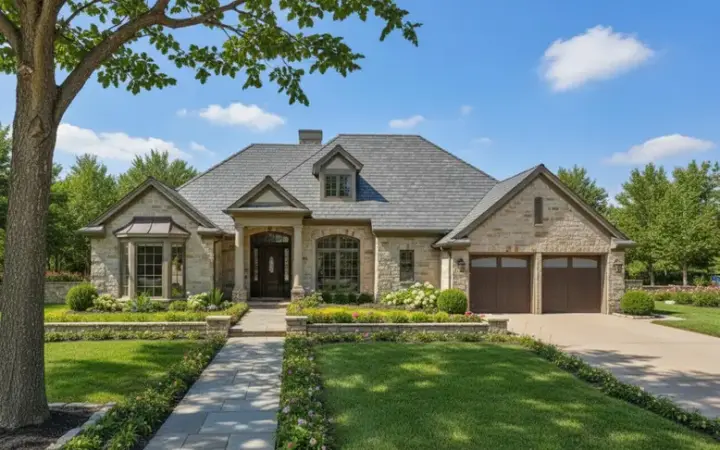 Traditional house plans 8-432 - front exterior, 2,746 sq ft, 3 bed, 2 bath house plans | Monster House Plans