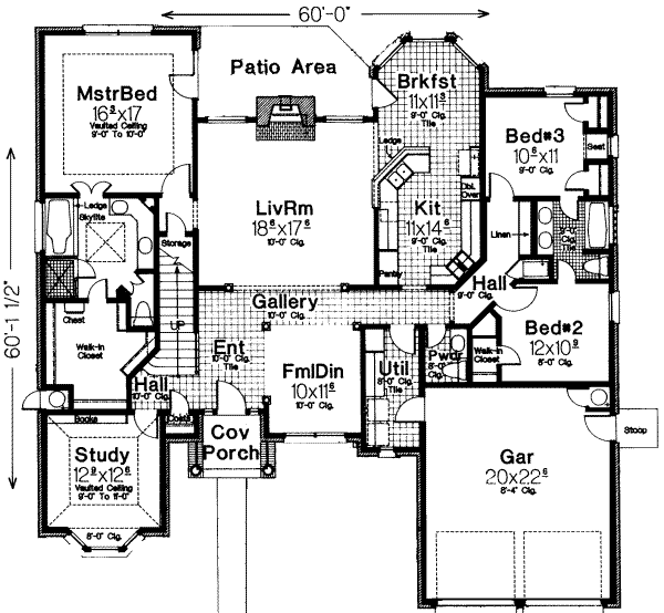 Main Floor Plan: 8-432