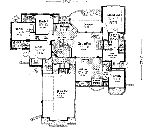 Main Floor Plan: 8-434