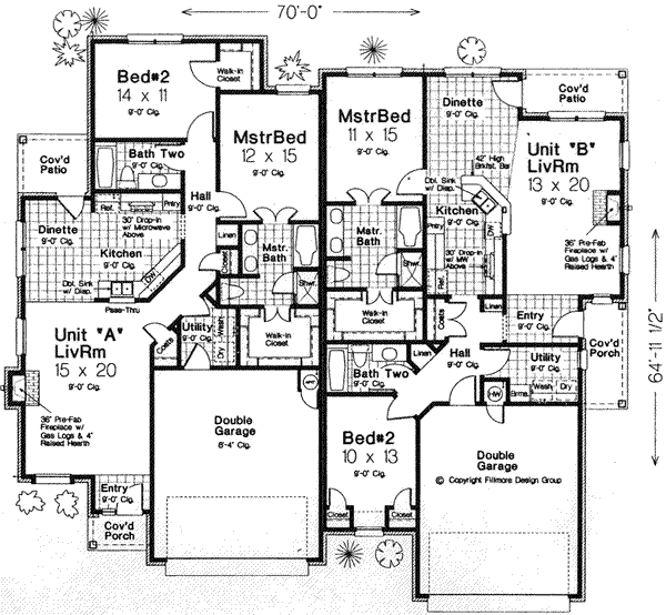 Main Floor Plan: 8-439
