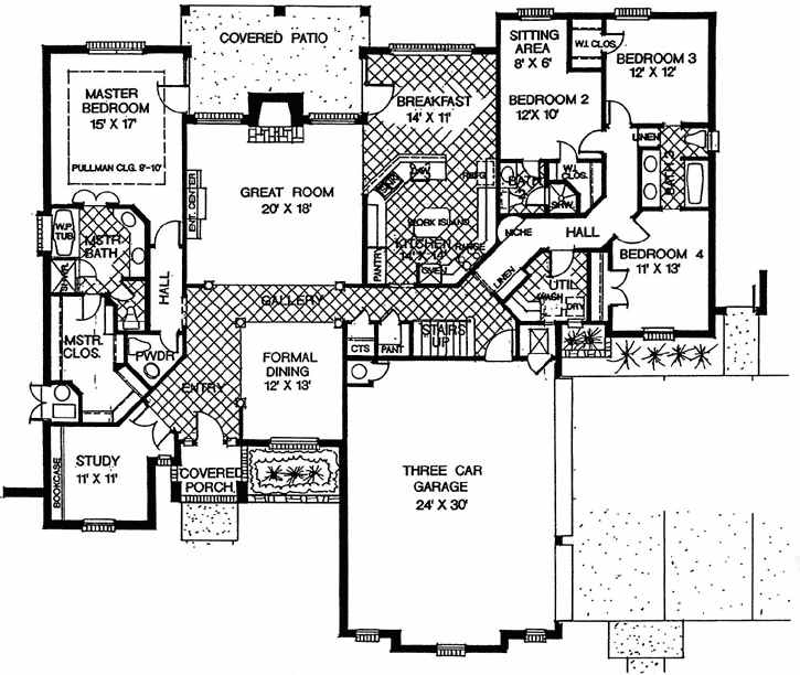 Main Floor Plan: 8-444