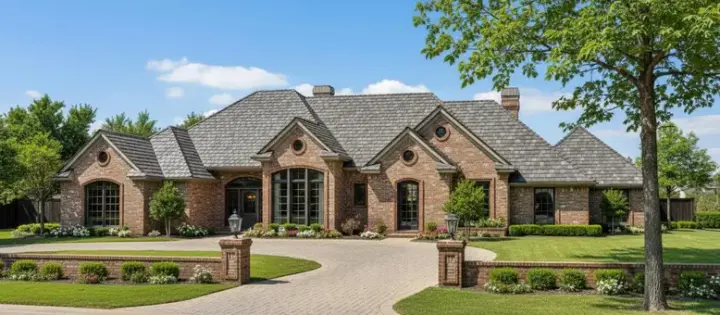 Traditional house plans 8-449 - front exterior, 2,858 sq ft, 5 bed, 3 bath house plans | Monster House Plans