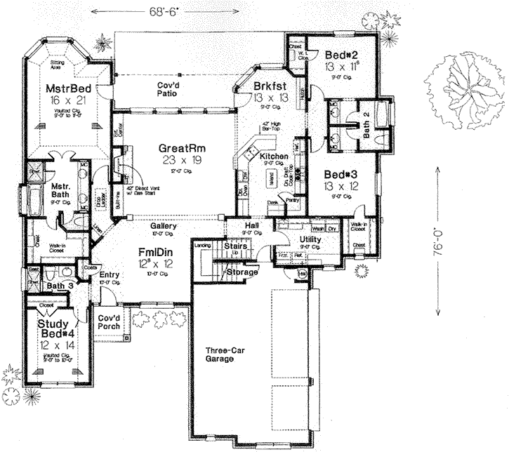 Main Floor Plan: 8-450
