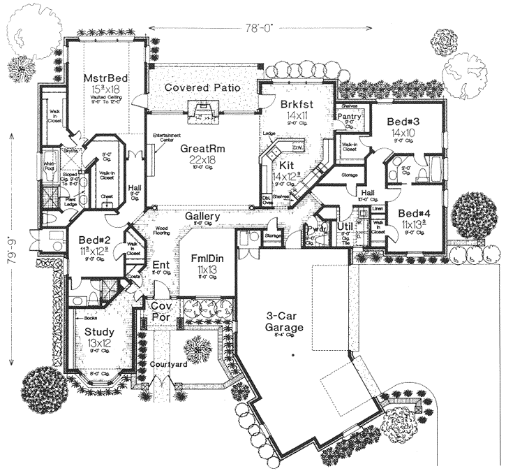 Main Floor Plan: 8-456