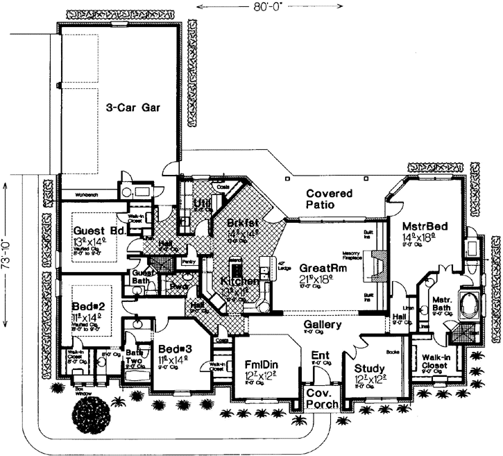 Main Floor Plan: 8-457