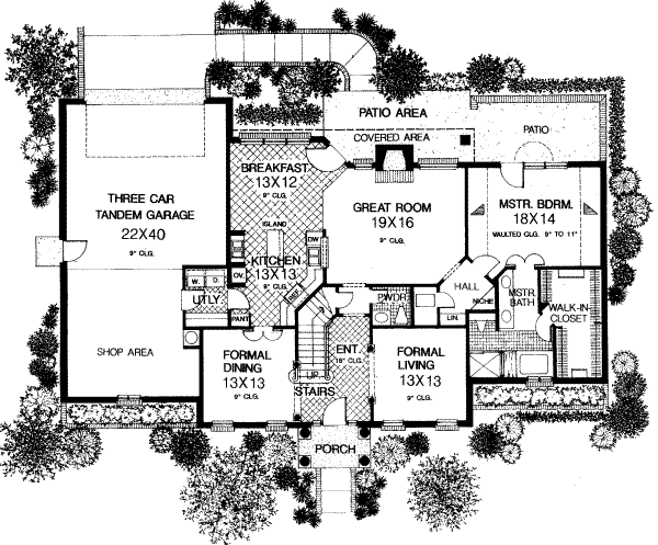 Main Floor Plan: 8-460
