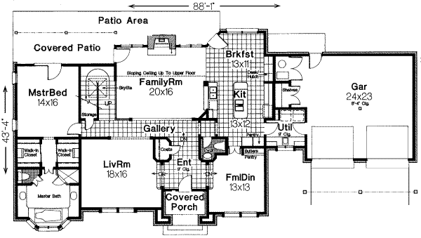 Main Floor Plan: 8-462