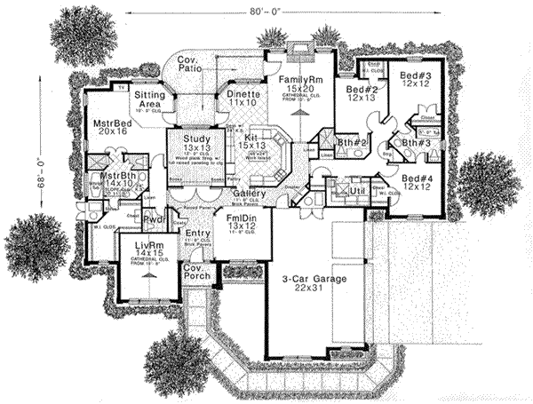 Main Floor Plan: 8-463