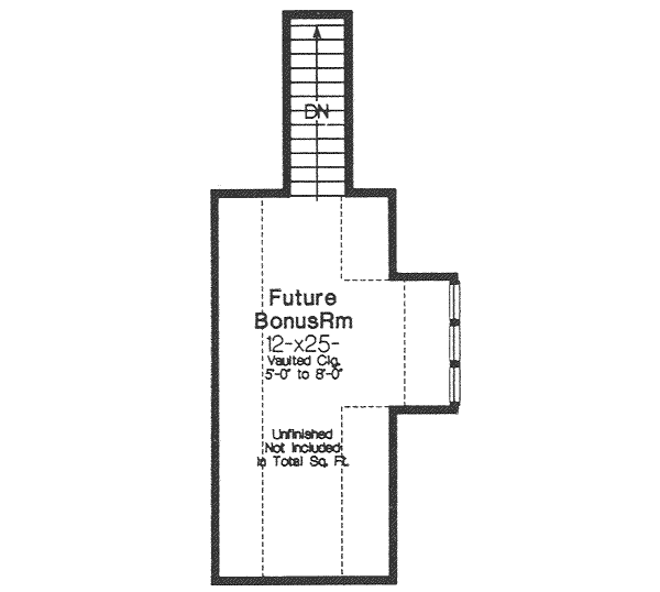 Upper/Second Floor Plan: 8-465