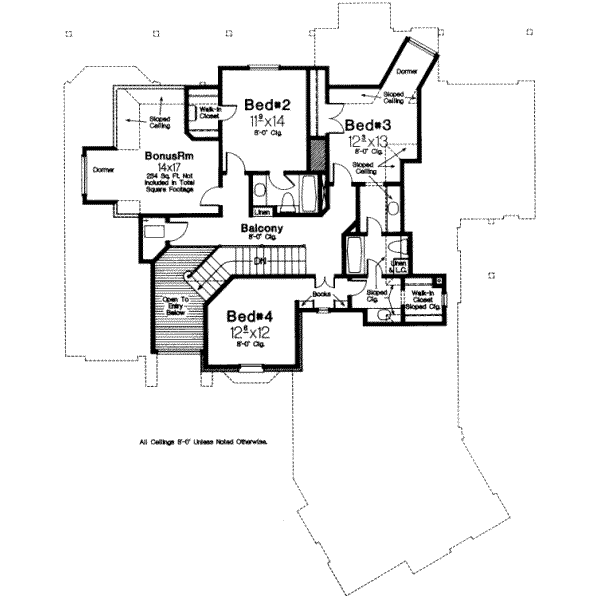 Upper/Second Floor Plan:8-469