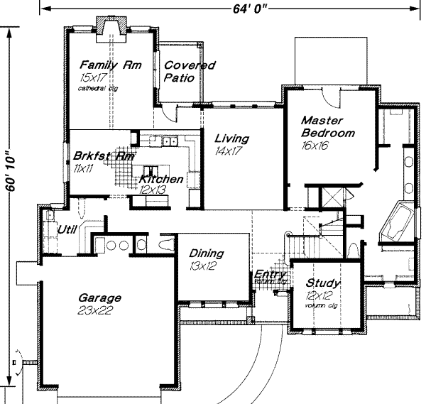 Main Floor Plan: 8-475