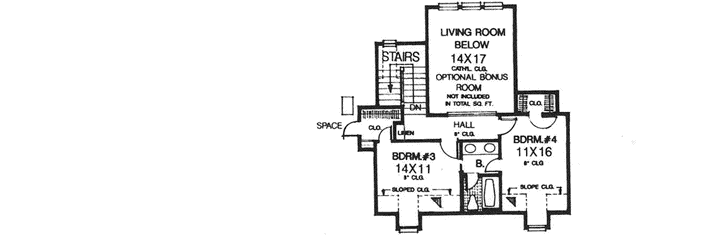 Upper/Second Floor Plan: 8-479