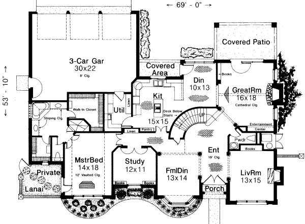 Main Floor Plan: 8-484