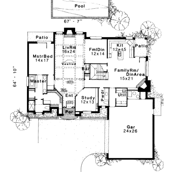 Main Floor Plan: 8-490