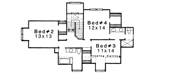 Upper/Second Floor Plan: 8-492