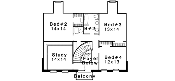 Upper/Second Floor Plan: 8-498