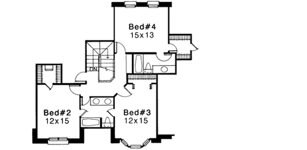 Upper/Second Floor Plan: 8-504