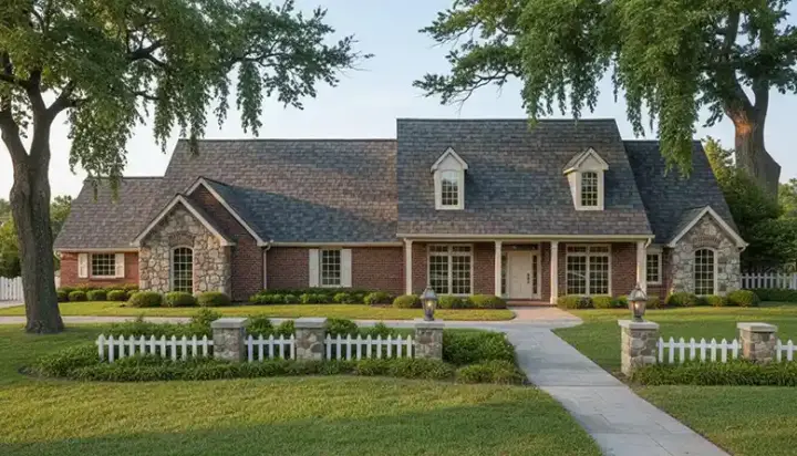 Country house plans 8-507 - front exterior, 3,270 sq ft, 4 bed, 3 bath house plans | Monster House Plans