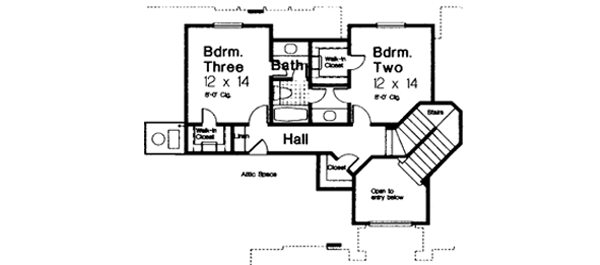Upper/Second Floor Plan: 8-508