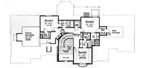 Upper/Second Floor Plan: 8-516