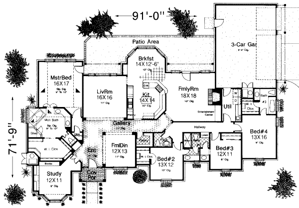Main Floor Plan: 8-517