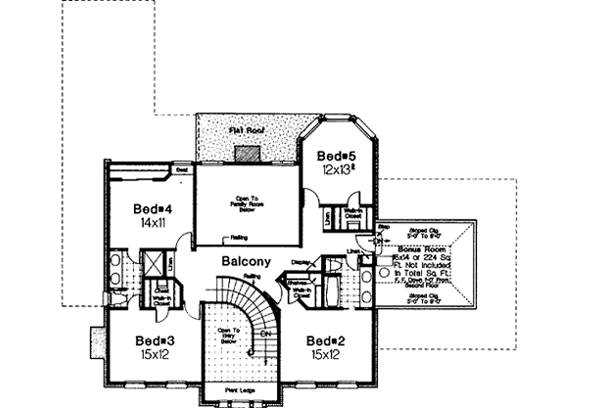 Upper/Second Floor Plan: 8-518