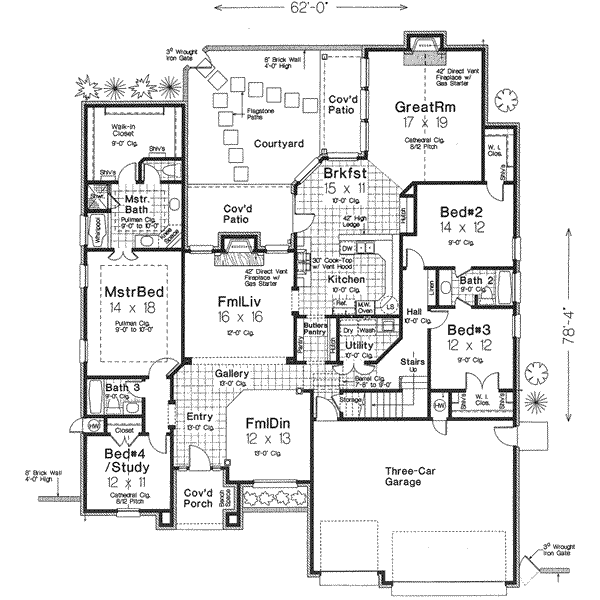 Main Floor Plan: 8-520