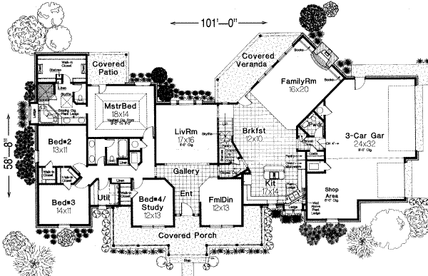 Main Floor Plan: 8-522