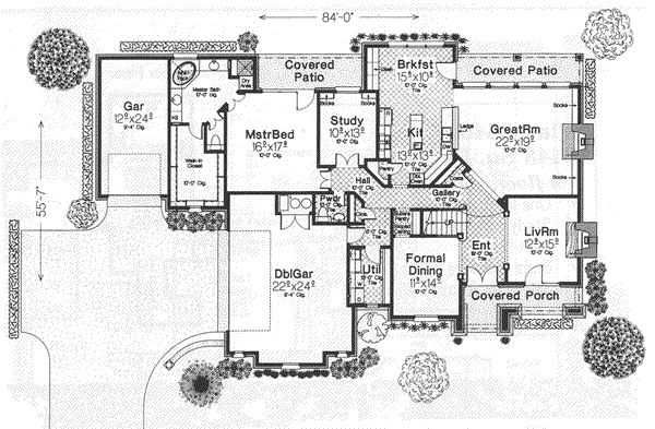 Main Floor Plan: 8-525