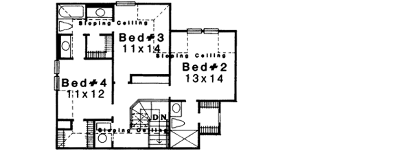 Upper/Second Floor Plan: 8-531