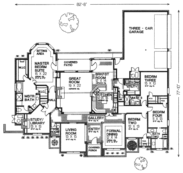 Main Floor Plan: 8-533