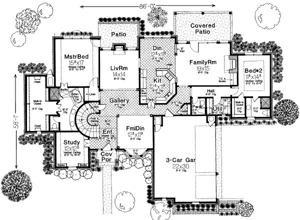 Main Floor Plan: 8-534