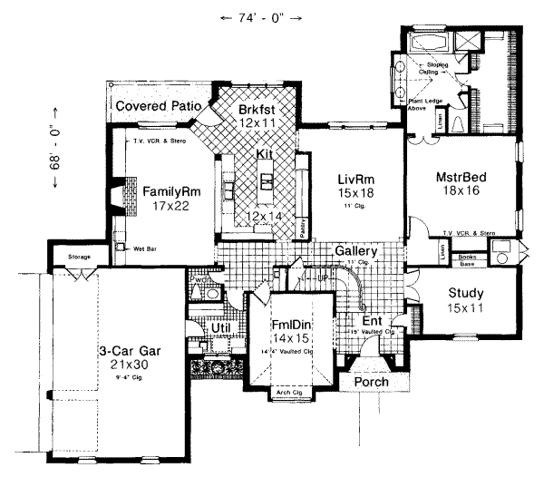 Main Floor Plan: 8-535