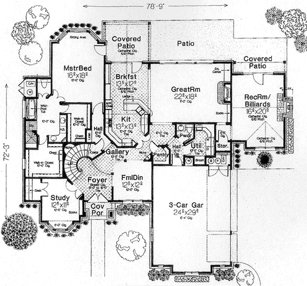 Main Floor Plan: 8-536
