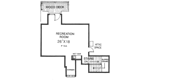 Upper/Second Floor Plan: 8-537