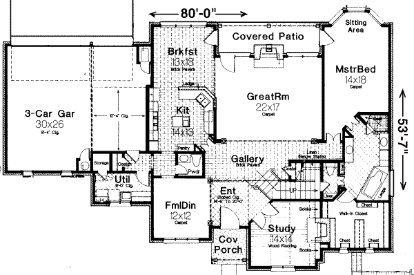 Main Floor Plan: 8-543