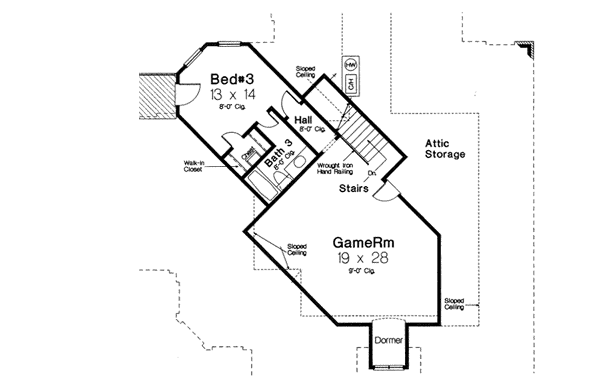 Upper/Second Floor Plan:8-544